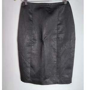 MARCIANO Black Pencil Skirt Solid Women Size 2